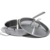image:imageMade In Cookware  35 Quart Stainless Steel Saute Pan  5 Ply Stainless Clad  Professional Cookware  Induction Compatible  Crafted in Italy