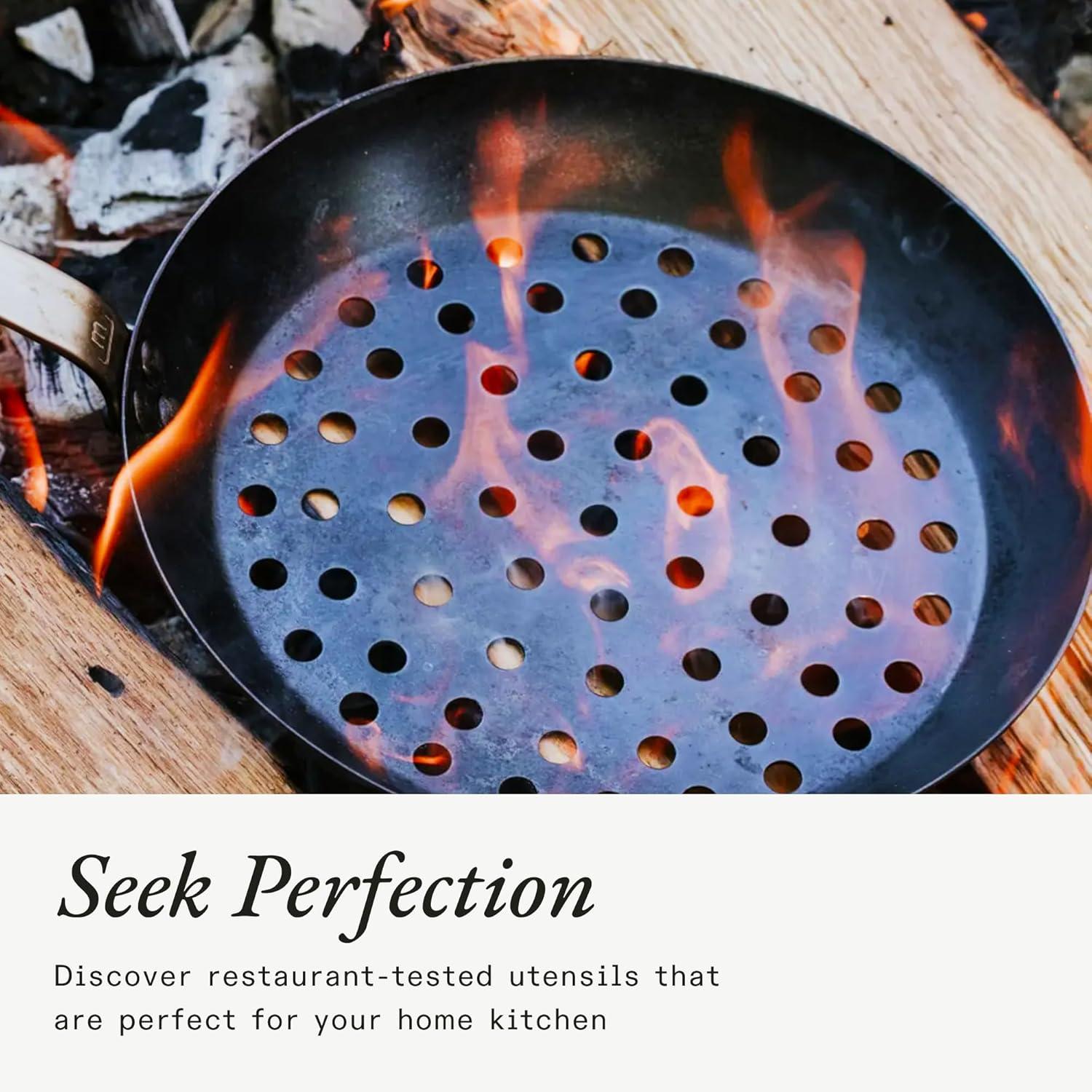 image:imageMade In Cookware 12 Seasoned Carbon Steel Grill Frying Pan Like Cast Iron but Better Professional Cookware Crafted in Sweden