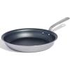 image:imageMade In Cookware  ProCoat 12 Non Stick Frying Pan Graphite  5 Ply Stainless Clad Nonstick  Professional Cookware  Crafted in Italy  Induction Compatible