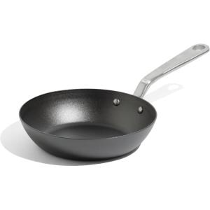 Made In Cookware – 3 Piece (Includes 8″,10″,12″) Seasoned Blue Carbon Steel Frying Pan – (Like Cast Iron, but Better) – Professional Cookware – Crafted in Sweden – Induction Compatible(8″ Seasoned Carbon Steel Pan)