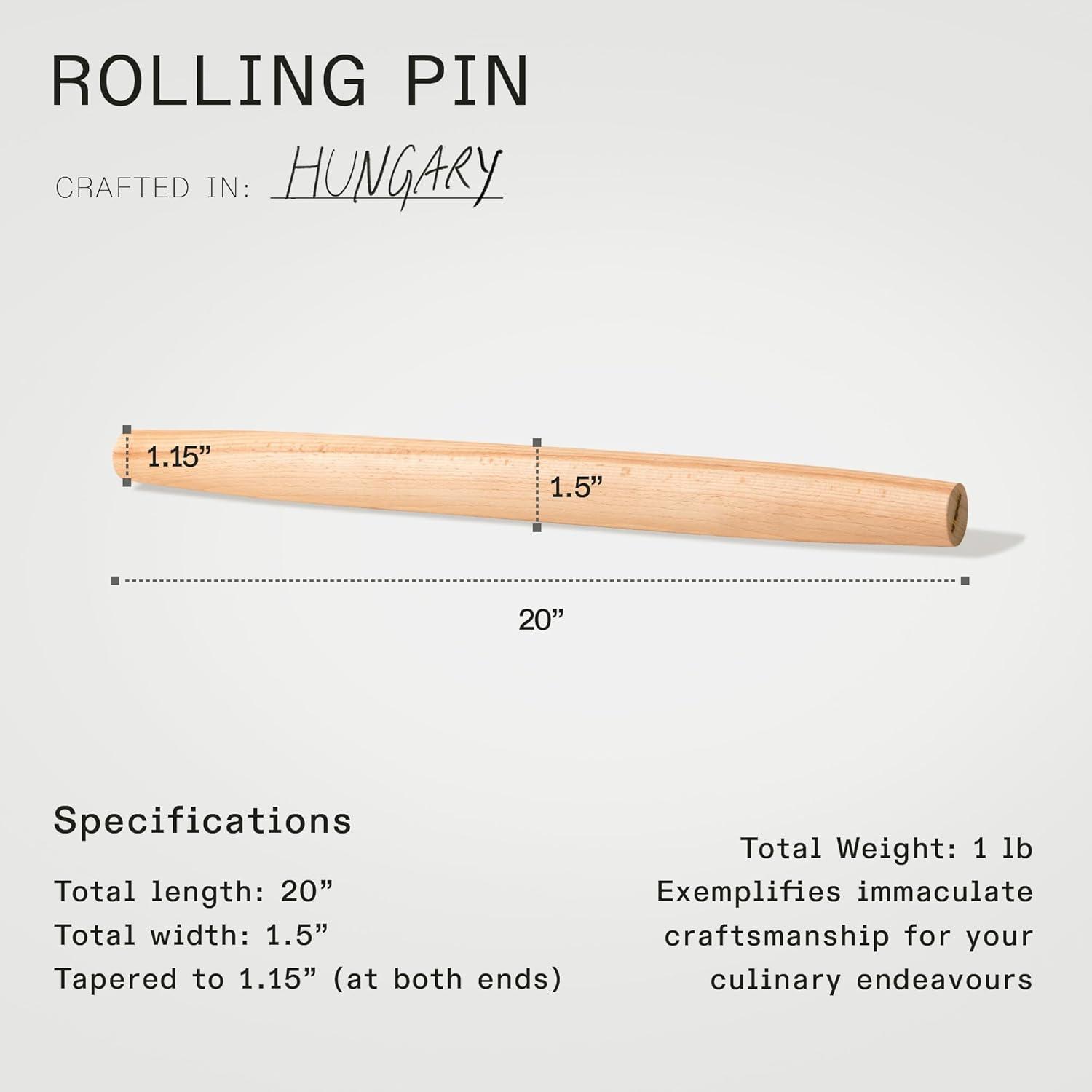 image:imageMade In Cookware Rolling Pin Made in Hungary