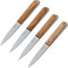 image:imageMade In Cookware  Steak Knives  Set of 4  Crafted in France  Full Tang with Olive Wood Handle  Wooden Storage BoxOlive Wood