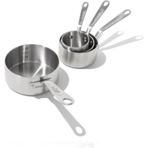 Made In Cookware – Measuring Cup Set – Stainless Steel – Stackable – Dishwasher Safe