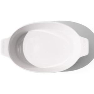 Made In Cookware – Oval Baking Dish – White – Hand Crafted Porcelain – Professional Bakeware – Made in France(Porcelain White)