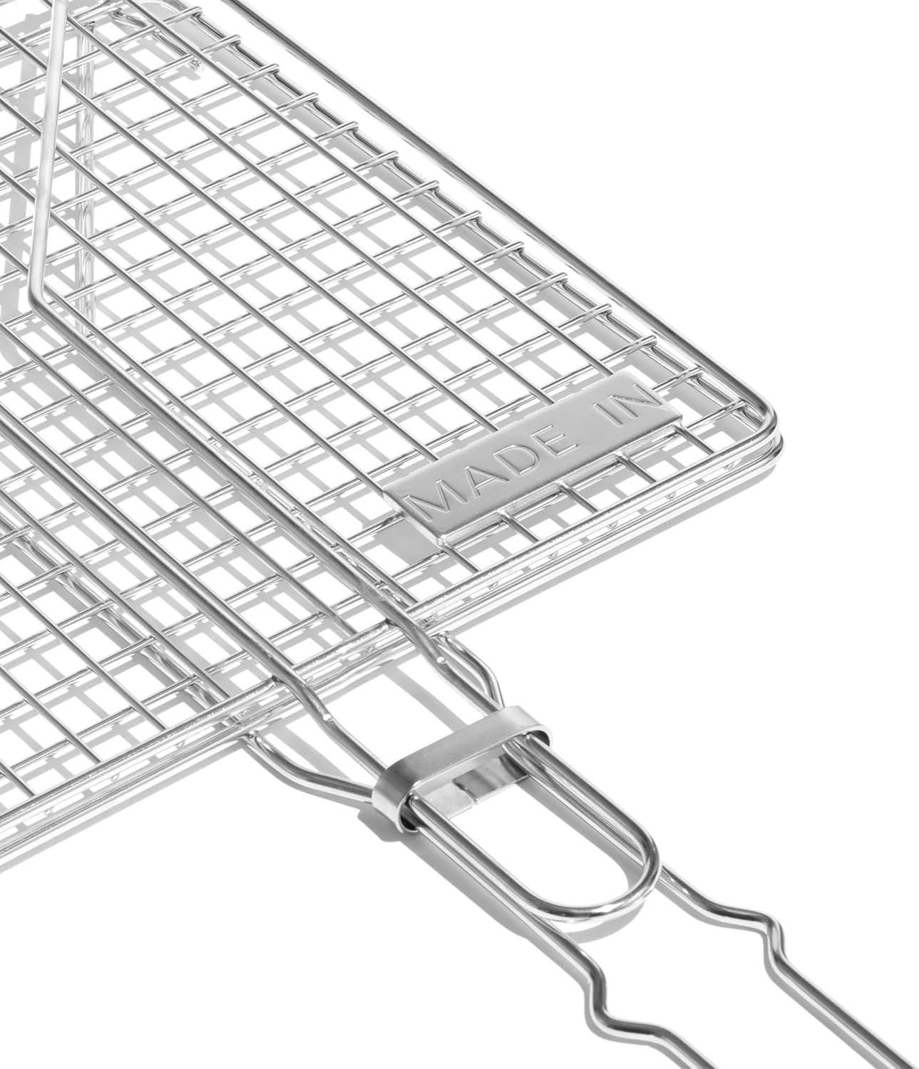image:imageMade In Cookware Fish Basket Premium Stainless Steel Crafted in Italy HighHeat Safe to 1000F