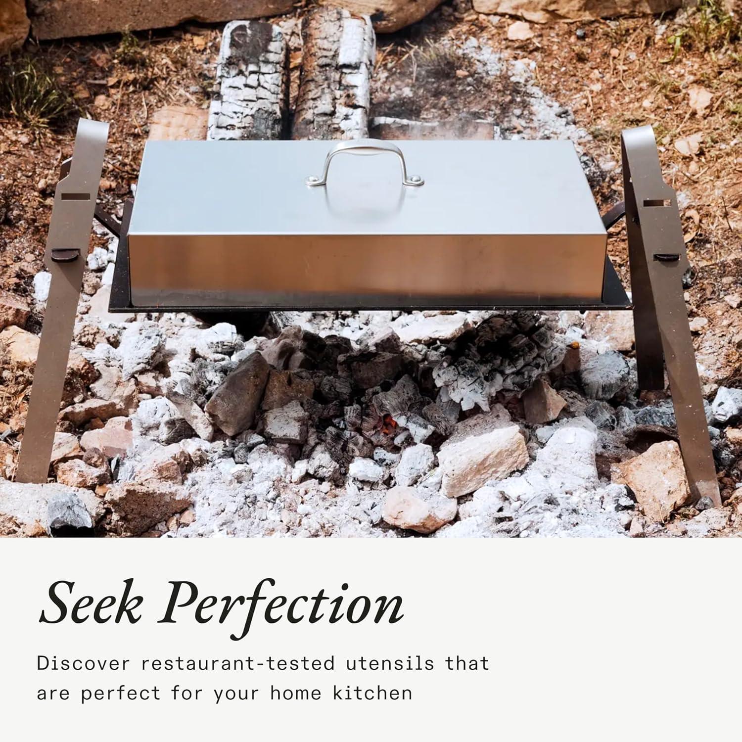 image:imageMade In Cookware Griddle Stand Stainless Steel Crafted in Sweden