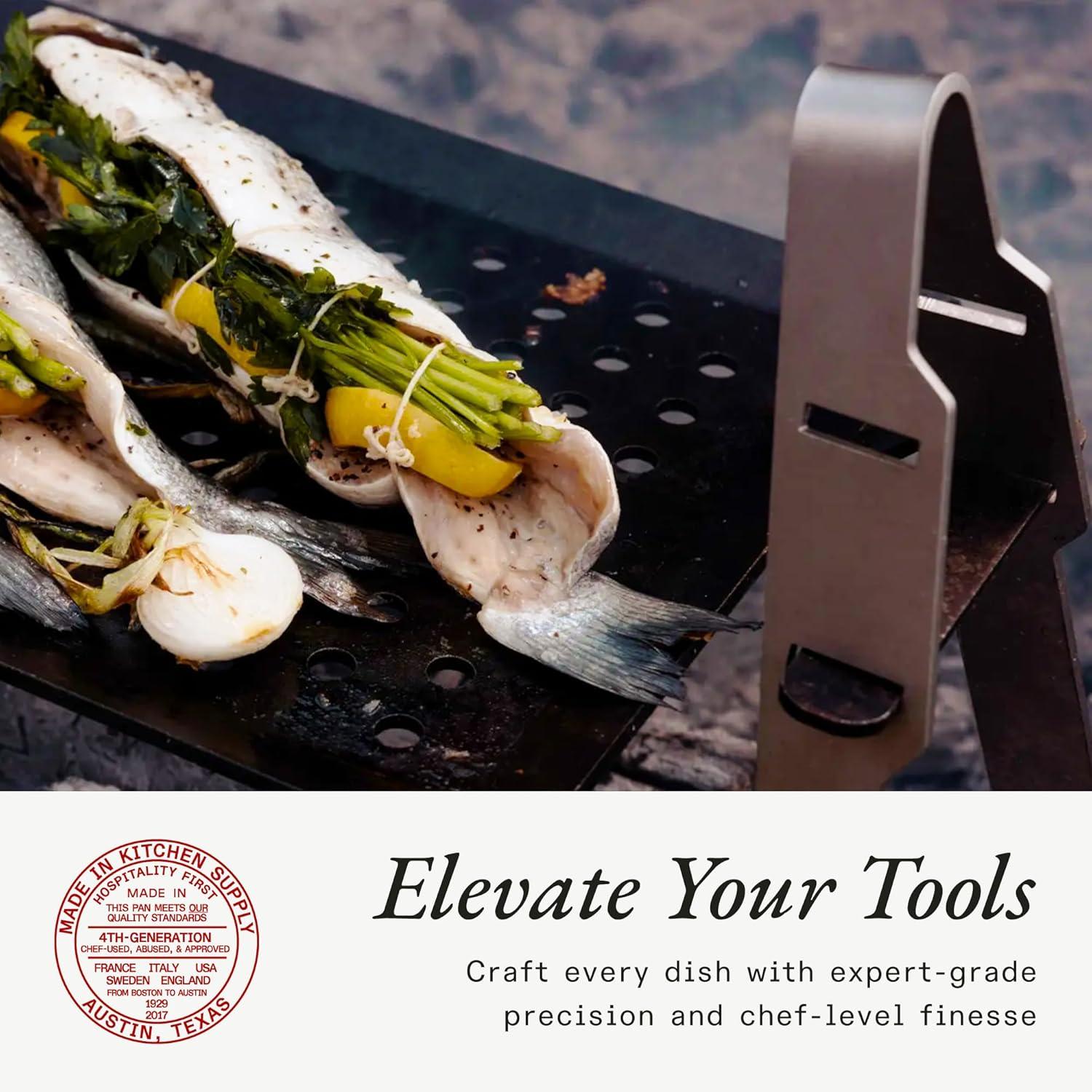 image:imageMade In Cookware Griddle Stand Stainless Steel Crafted in Sweden