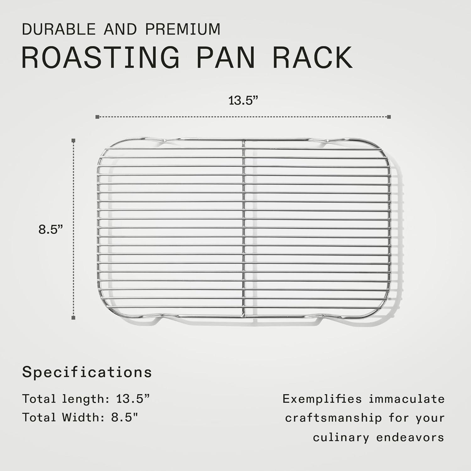 image:imageMade In Cookware Roasting Pan Rack Stainless Steel Electropolishing