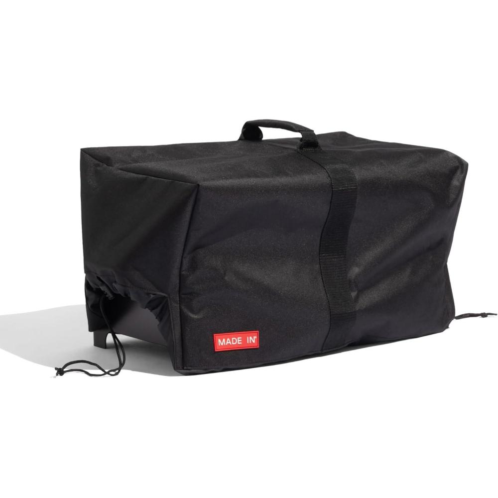 image:imageMade In Cookware 22 Grill Cover Tailored Fit with Drawstrings for Secure Closure HeavyDuty 600D Polyester Black