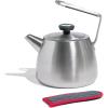 image:imageMade In Cookware  2 QT Kettle  Stainless Steel  With BuiltIn Temperature Gauge  Includes Handle Sleeve  Induction CompatibleStainless Steel