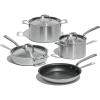 image:imageMade In Cookware  7 Piece ProCoat Non Stick Pot and Pan Set Graphite  5 Ply Stainless Clad  Includes Stock Pot Saute Pan Saucepan and Frying Pan  Professional Cookware  Crafted in Italy