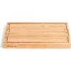 image:imageMade In Cookware  Butcher Block  Maple Wood  Thick Charcuterie Board with Side Handles  1775x1175