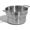 image:imageMade In Cookware  Stainless Steel Pasta Insert  Premium Stainless Steel  Professional Cookware  Crafted in Thailand  Fits 6 and 8 QT Stock Pots