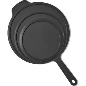 Made In Cookware – Frying Pan Silicone Universal Lid – 9 in 1 Design Fits Multiple Pans – Oven Safe 400F – Graphite