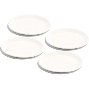 Made In Cookware | Set of 4 | Appetizer Plates | White | Porcelain England(White)