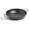 image:imageMade In Cookware  12 Seasoned Carbon Steel Grill Basket  Like Cast Iron but Better  Professional Cookware  Crafted in Sweden  Naturally NonStick