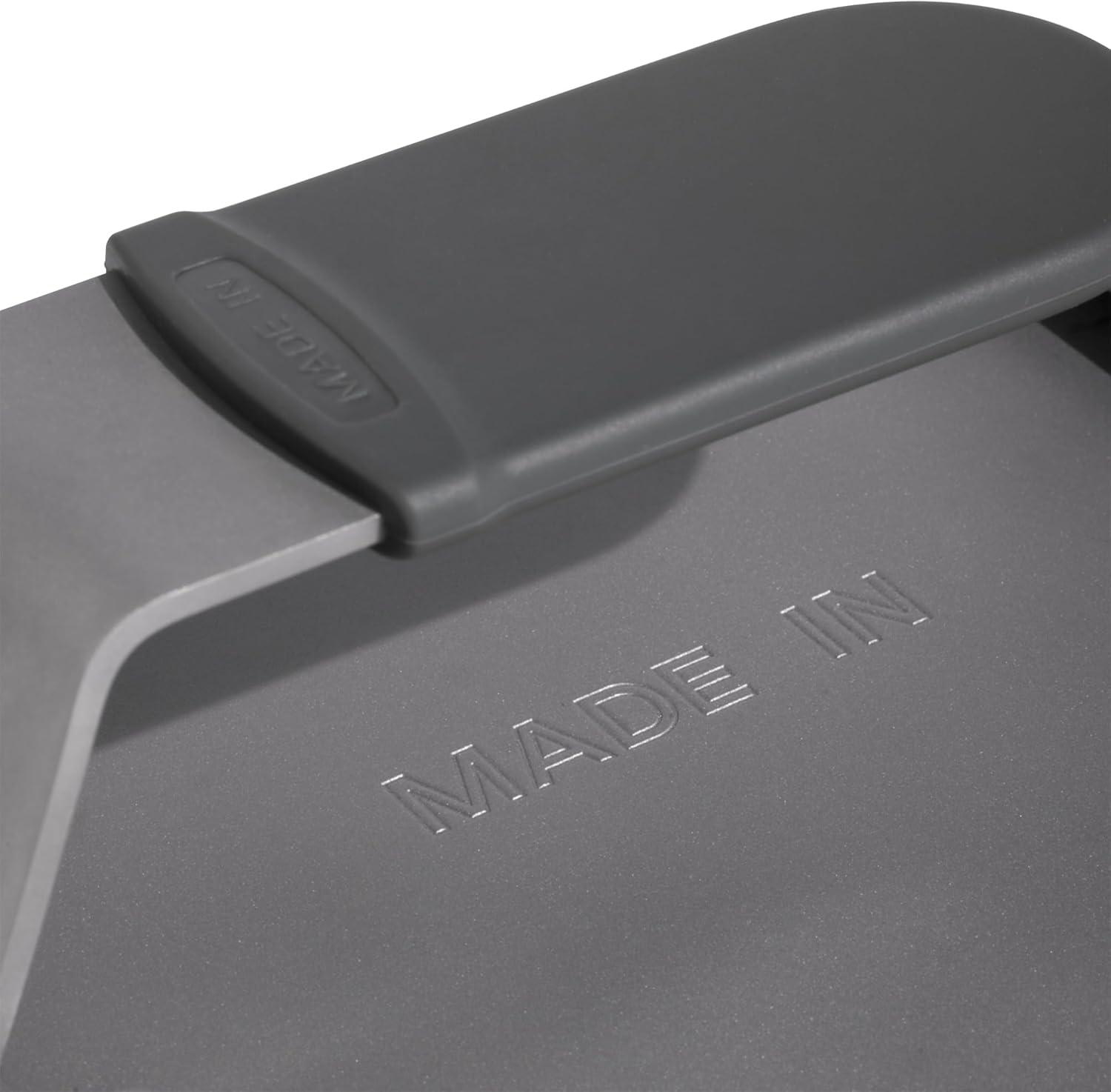 image:imageMade In Cookware 2Piece Weighted Press Set 304 Stainless Steel Graduated Weights Silicone Handles and Nesting Storage