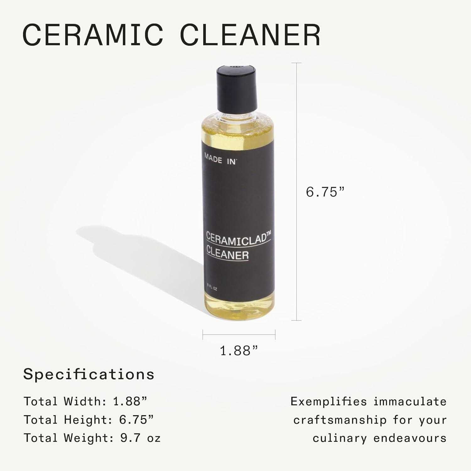 image:imageMade In Cookware Non Stick Ceramic Cleaner Environmentally Safe Ceramic Non Stick Cleaner 8oz