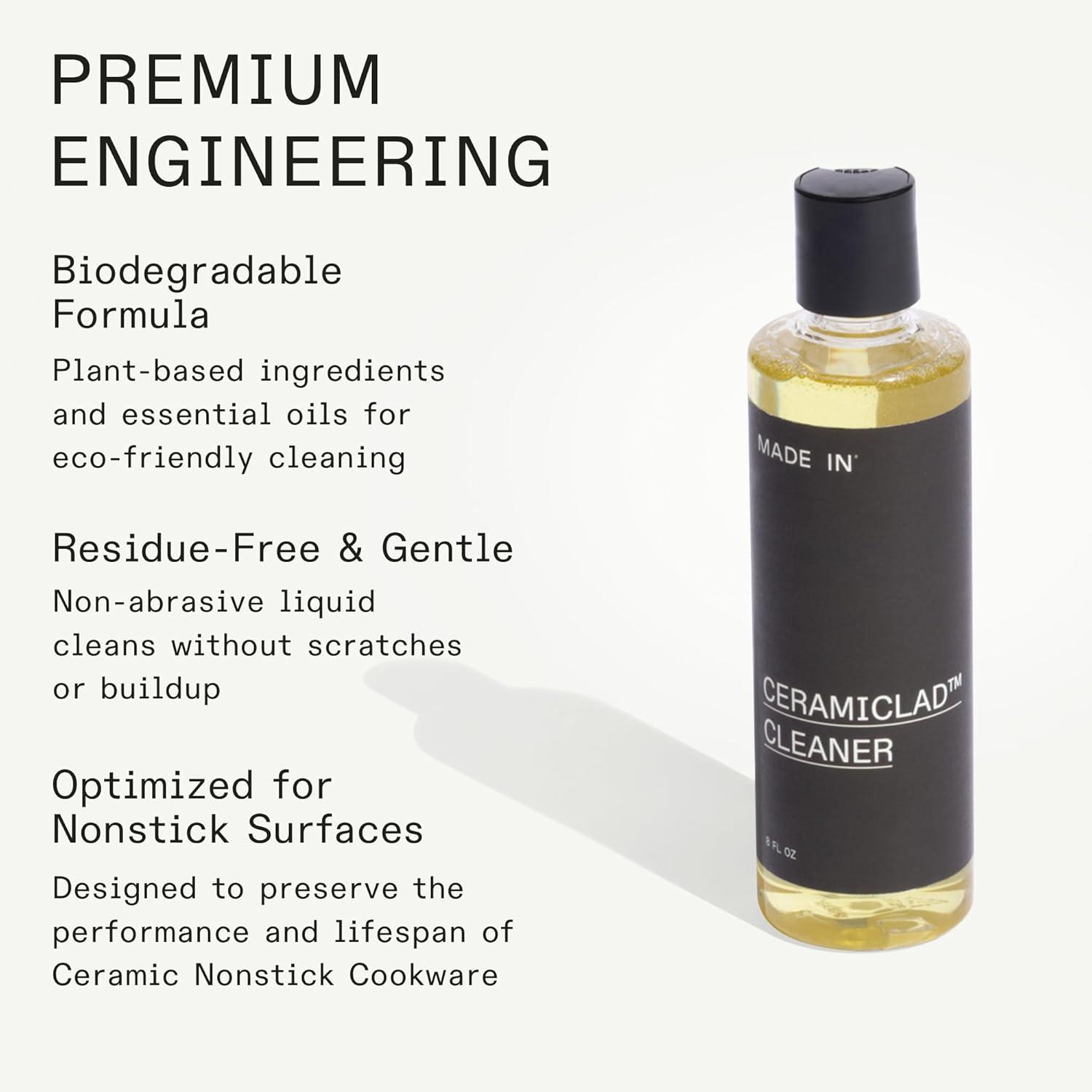 image:imageMade In Cookware Non Stick Ceramic Cleaner Environmentally Safe Ceramic Non Stick Cleaner 8oz