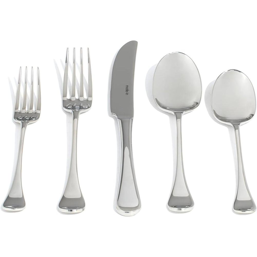 image:imageMade In Cookware  Flatware Set  8 Place Settings 40 Piece Set  Crafted in Italy40Piece
