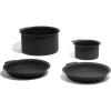 image:imageMade In Cookware  7Piece Pan Protector Set  Molded Silicone  Stackable Scratch Prevention  Dishwasher Safe6Piece