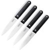 image:imageMade In Cookware  Steak Knives  Set of 4  Crafted in France  Full Tang With Truffle Black HandleTruffle Black