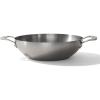 image:imageMade In Cookware  10 Stainless Steel Kadai Pan  5 Ply Stainless Clad  Professional Cookware  Induction Compatible